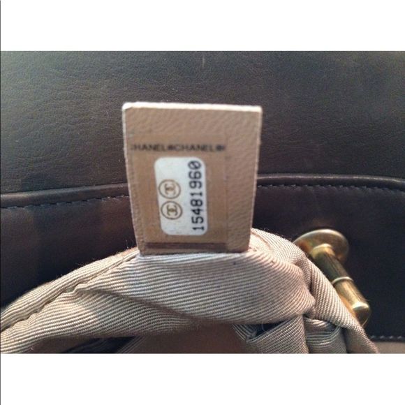 CHANEL Grey Small Zip Shopping Bag 31 CM NWT - Picture 7 of 12